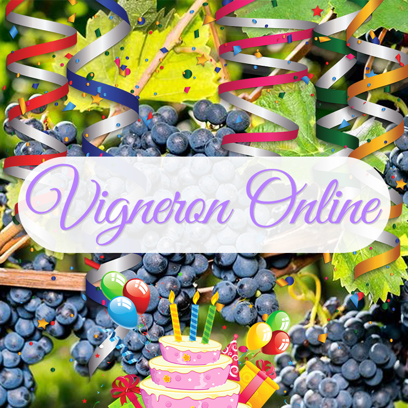 Vigneron-Online fête son premier anniversaire!